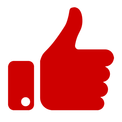 Red thumbs up